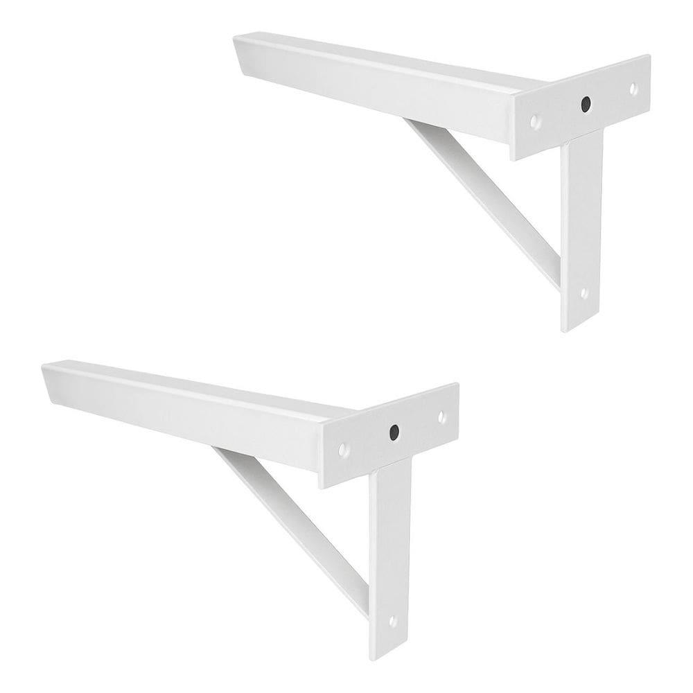 Kit 2 Suportes Tubulares 3 Furos de Parafusar Pia 50 cm - NV400P