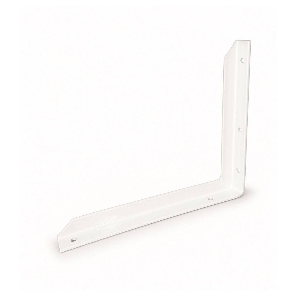 Kit 2 Suportes Cantoneira em L para Pia 35 x 20 cm Branco - NV464L