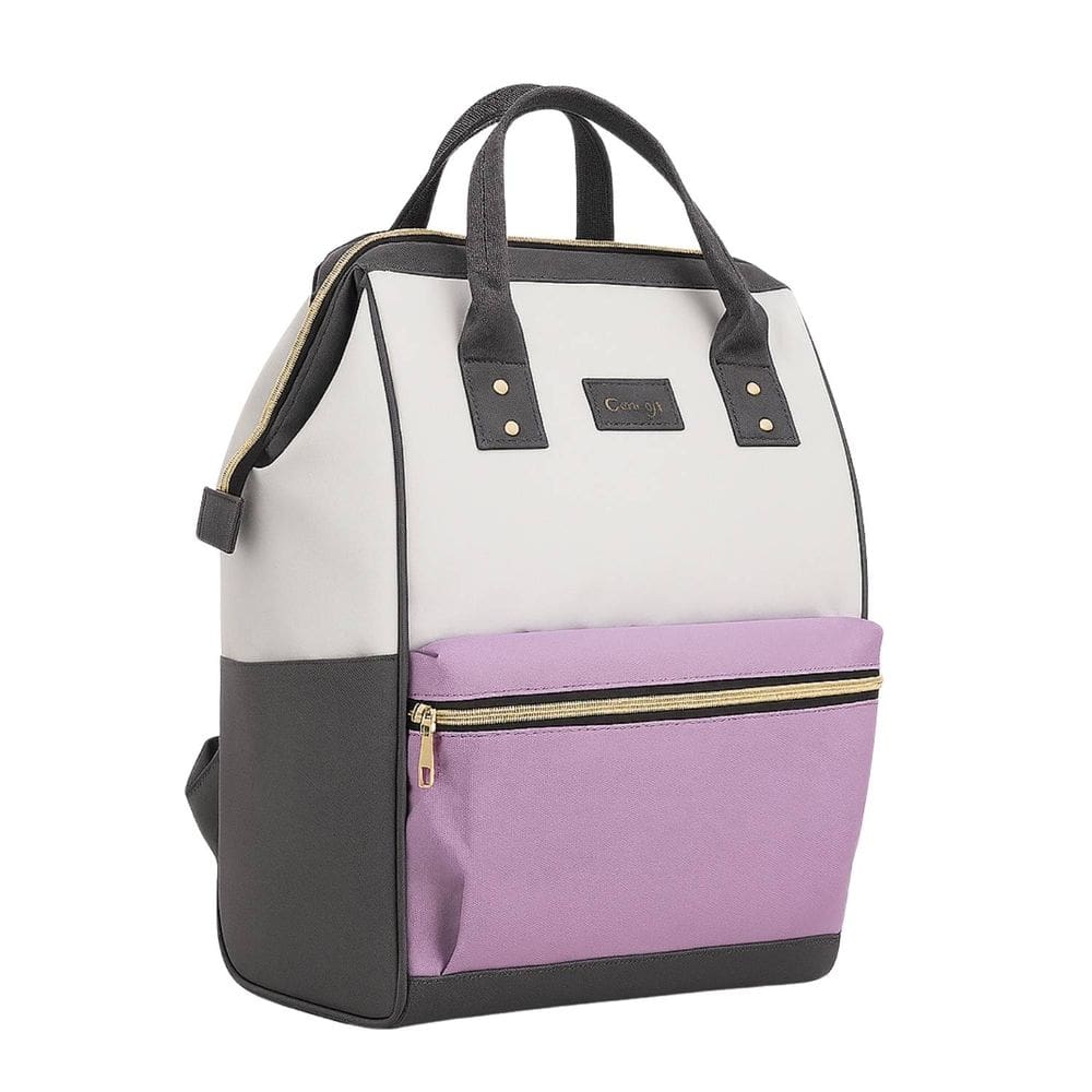 Mochila Bolsa Feminina Lilás Yins YS29148 Versátil e Moderna