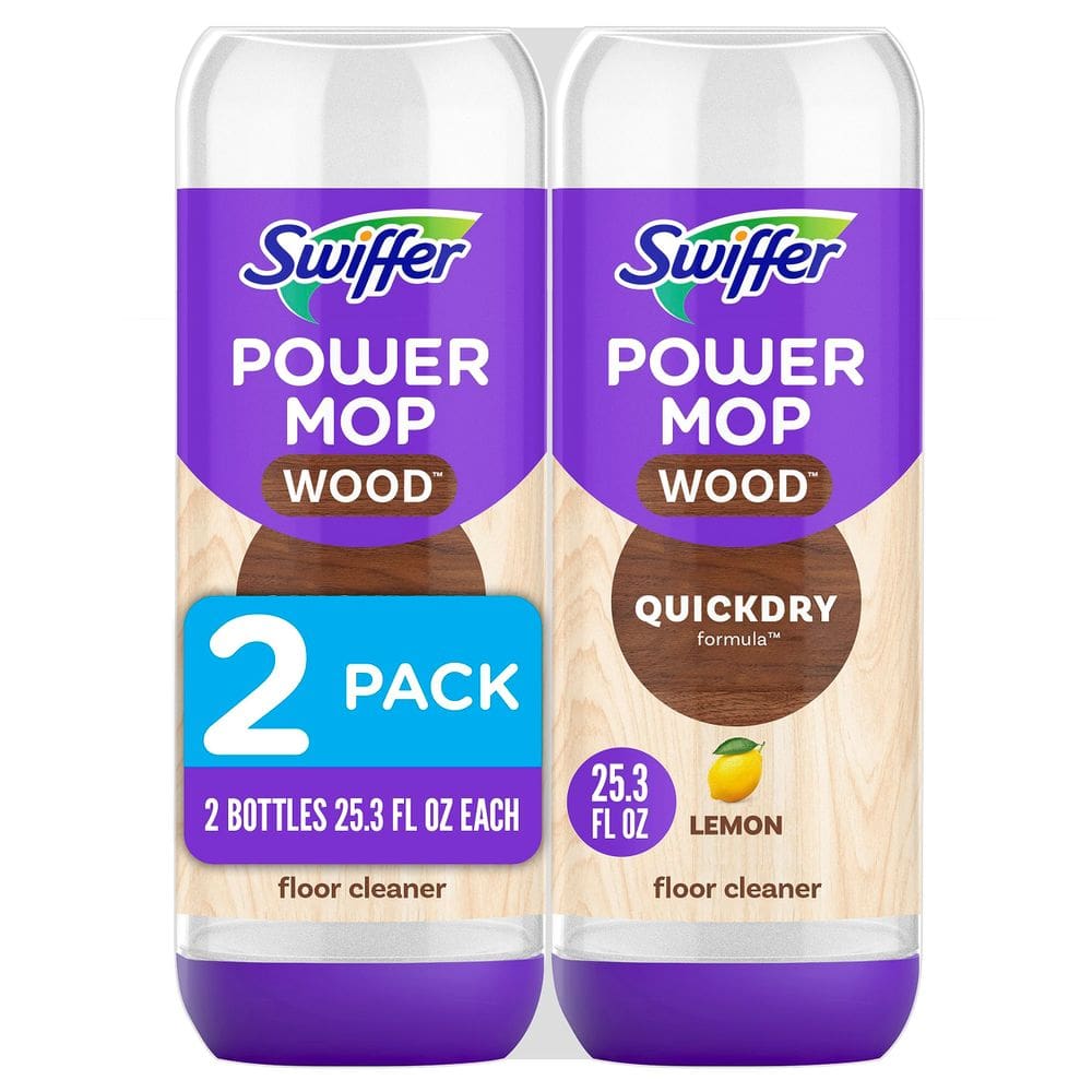 Solução de recarga Swiffer Power Mop Wood QuickDry 1,5 L de limão