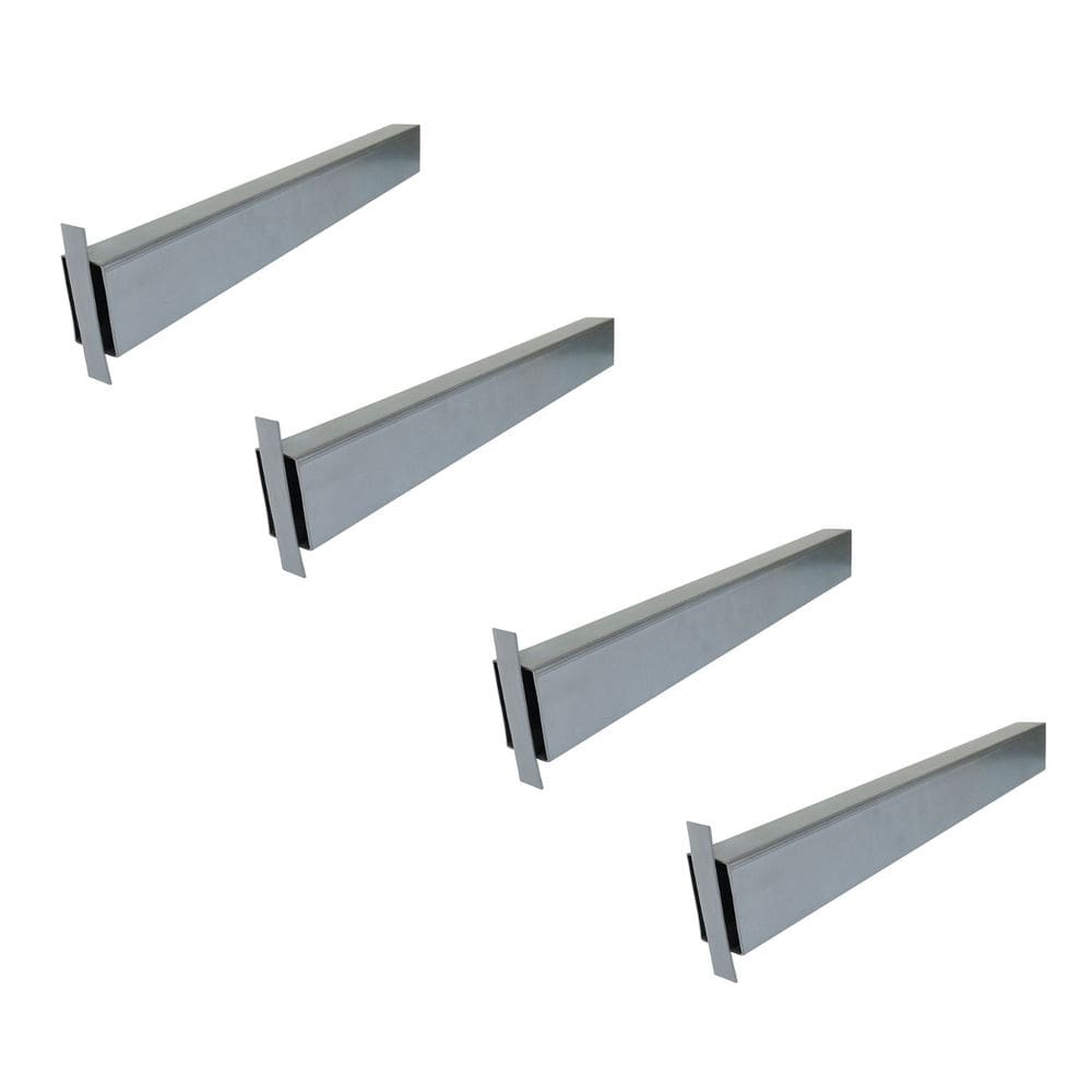 Kit 4 Suportes de Pia para Chumbar com Trava 40 cm - NV457P