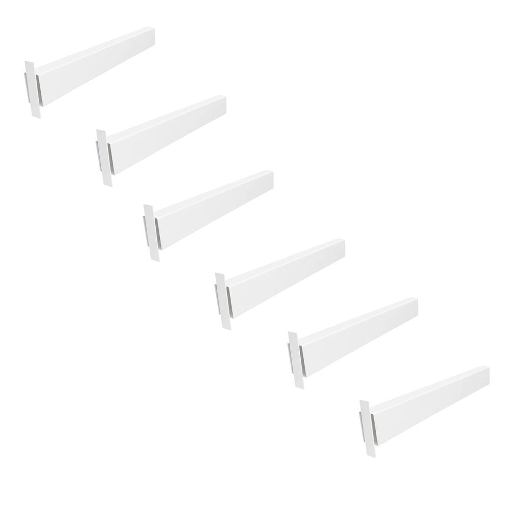 Kit 6 Suportes de Pia para Chumbar com Trava 60 cm - NV456P