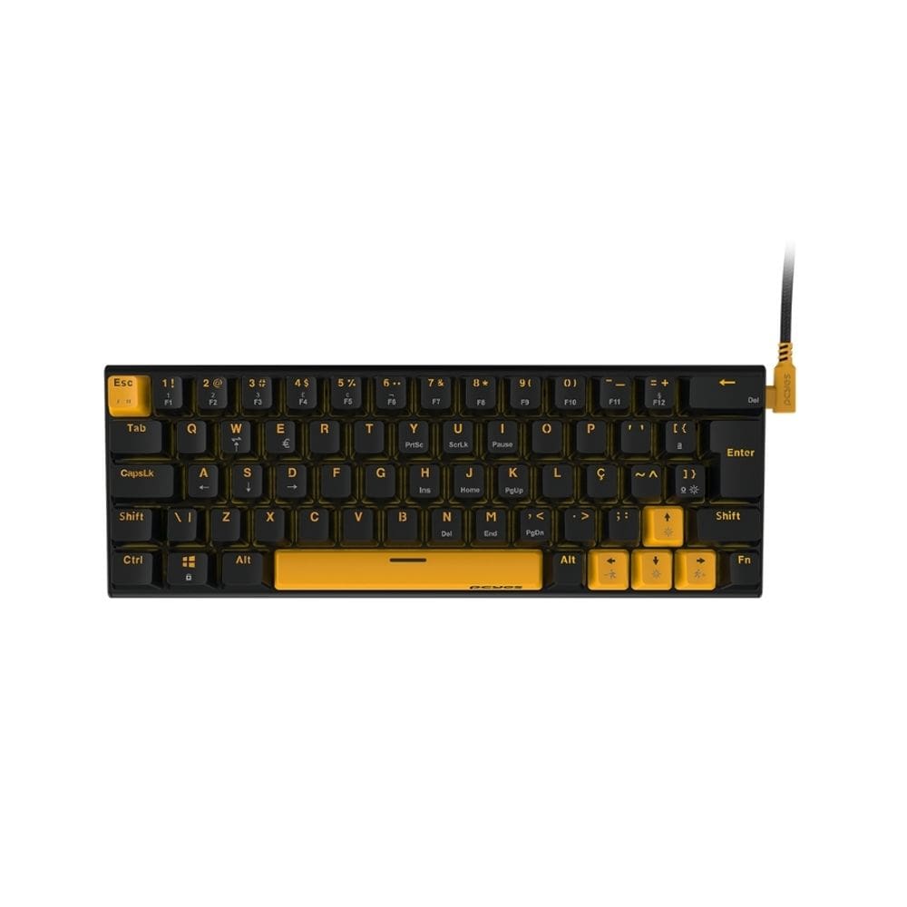 Teclado Mecanico 60% Pcyes Kuromori - Voyager Edition - Switch Red