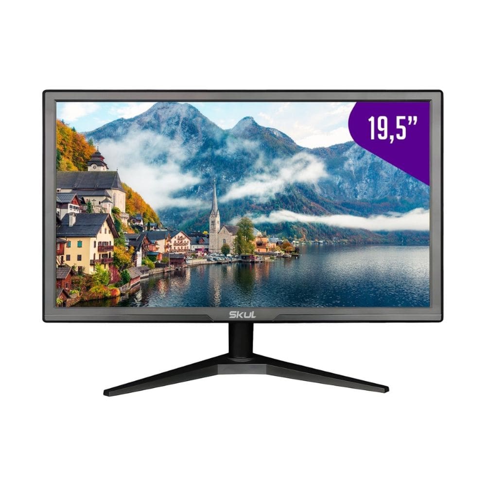 Monitor Skul 19,5” Office Led 5MS 75 HZ HDMI VGA
