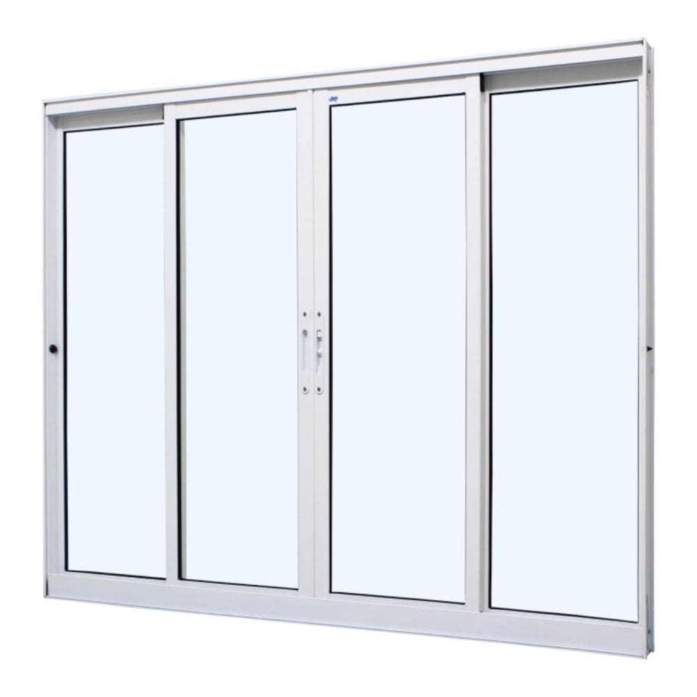 Janela Caribe 4 Folhas 150x100cm Branca - 1002-101 - JAP