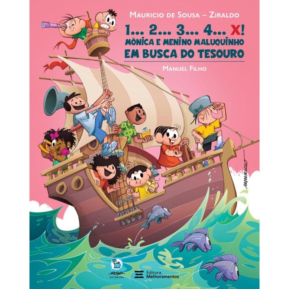 1... 2... 3... 4... X! – Mônica e Menino Maluquinho em Busca do Tesouro