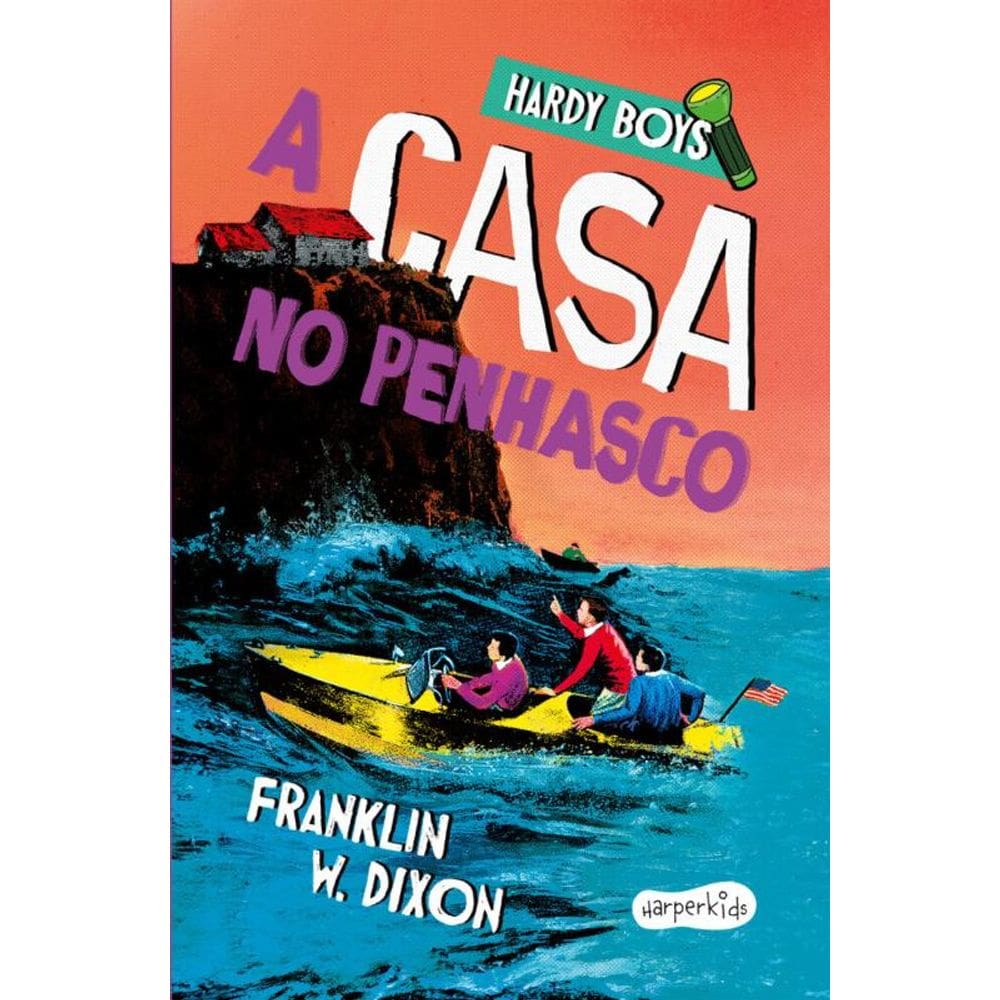 Hardy Boys: A casa no penhasco – Segundo volume da clássica série de mistério infantojuvenil