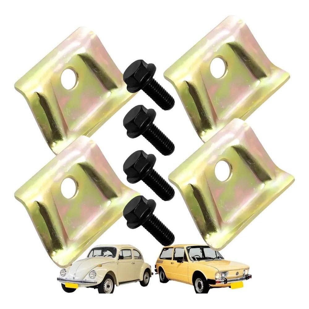 Kit Chapa Fixar Tanque + Parafusos Fusca Brasilia Variant