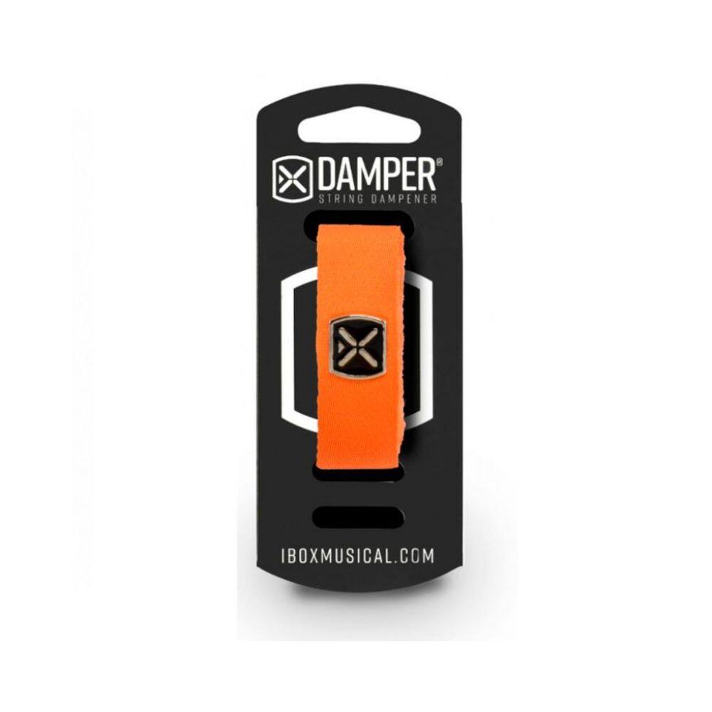 Damper Ibox Em Poliester E Tag Em Metal Laranja
