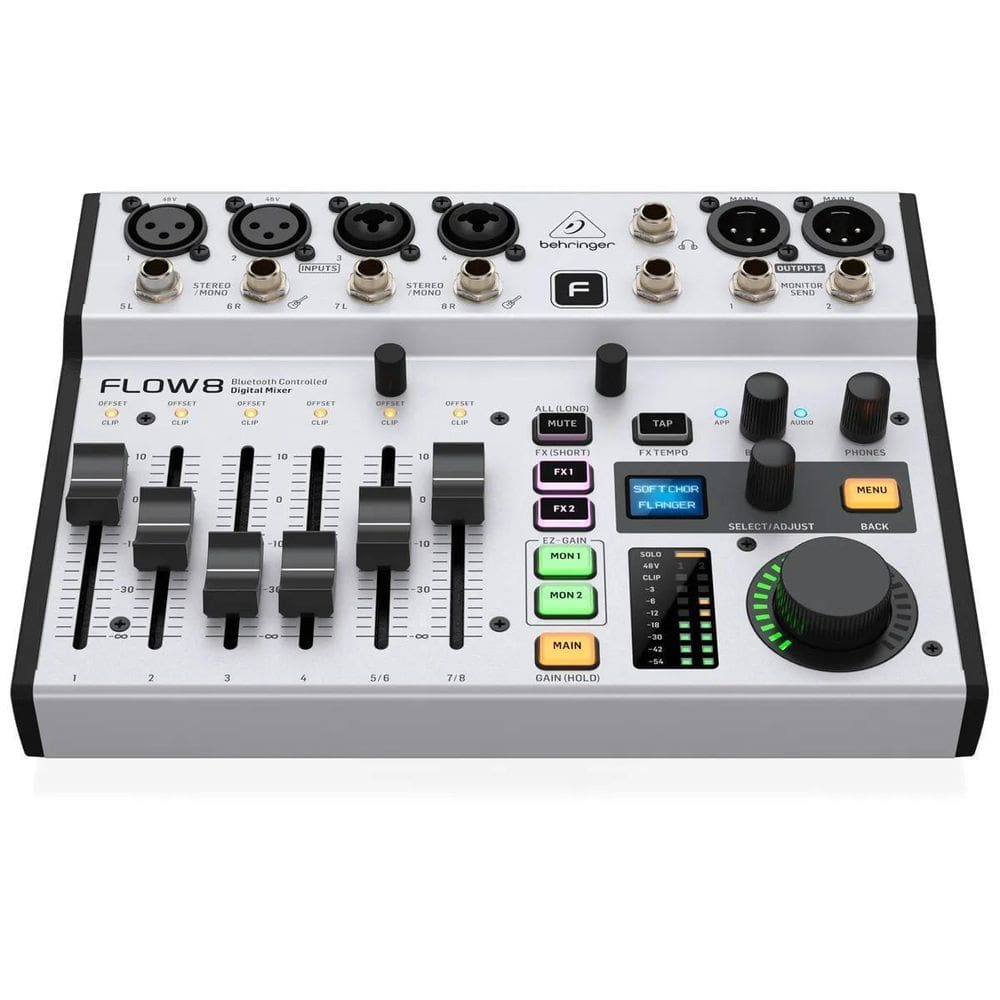 Mesa Behringer Flow 8 Digital 8 Entradas C Bluetooth