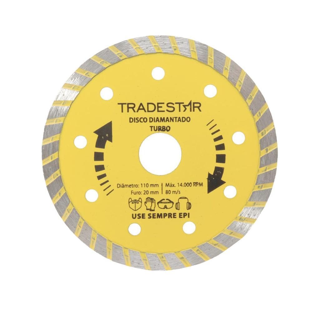 Disco De Corte Diamantado Turbo 110X20Mm 4