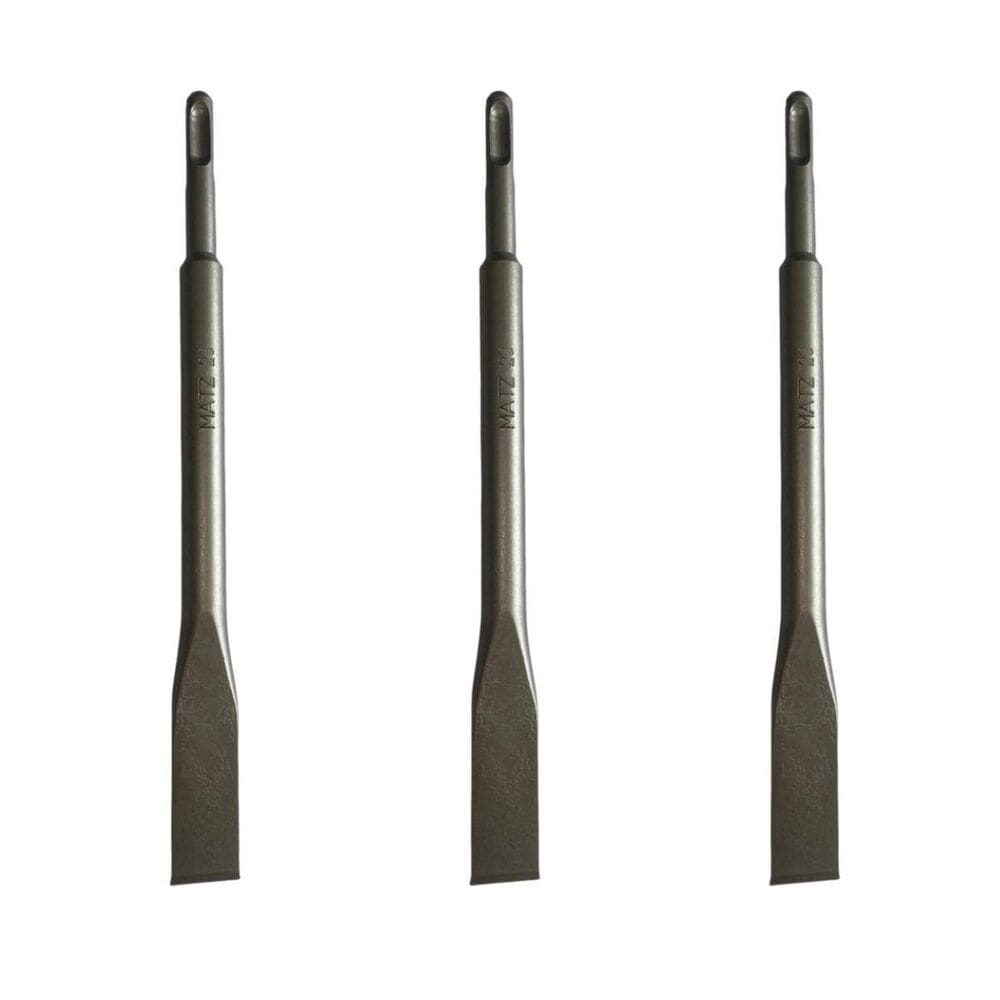 Kit 3 Talhadeira Martelete Rompedor Sds Plus 20X250Mm Matz