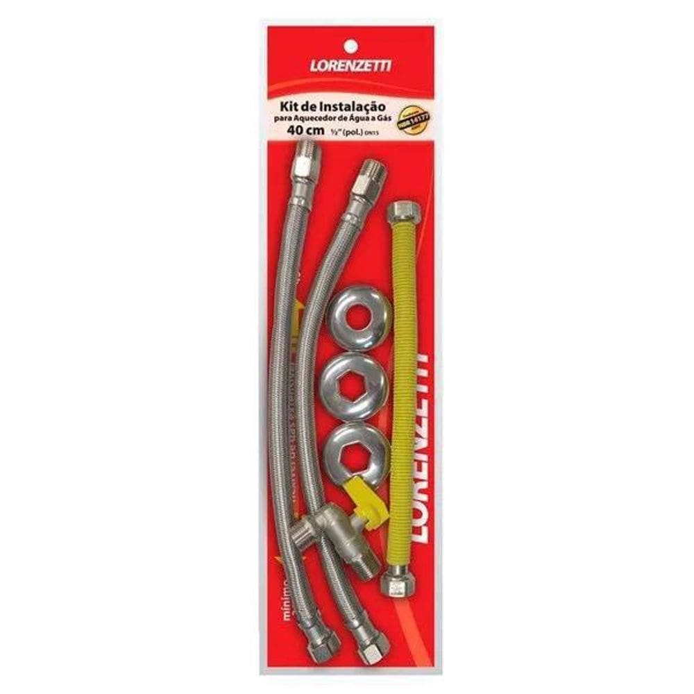 Kit Instalação 1/2X1/2X40Cm Aquecedor Lorenzetti