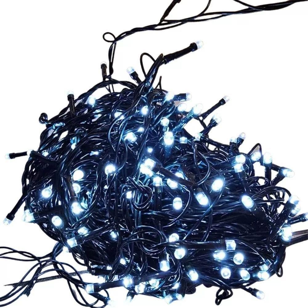 Pisca Pisca Natal 100 Leds Decorativo 10 Metros Natalino Enfeite Decoraçao Arvore Casa Loja Ornamento Advento