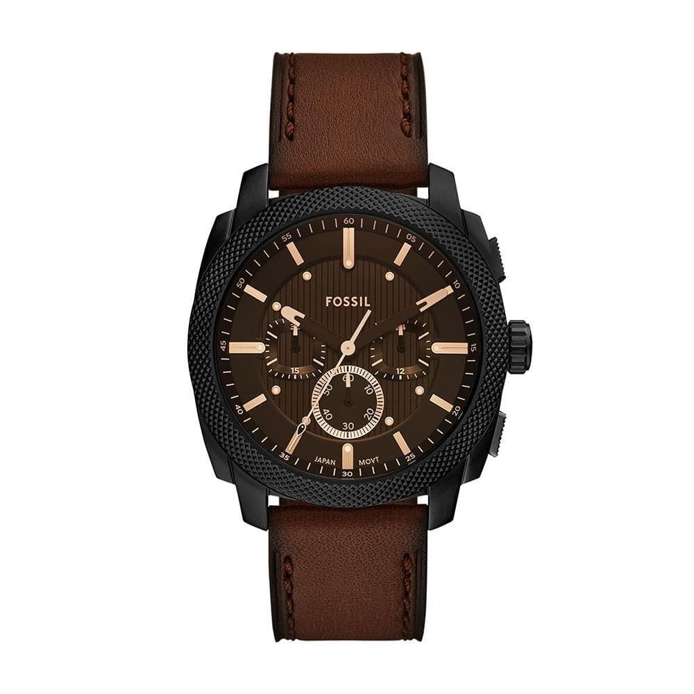 Relógio Fossil Masculino Machine Preto - Fs6101-0pn