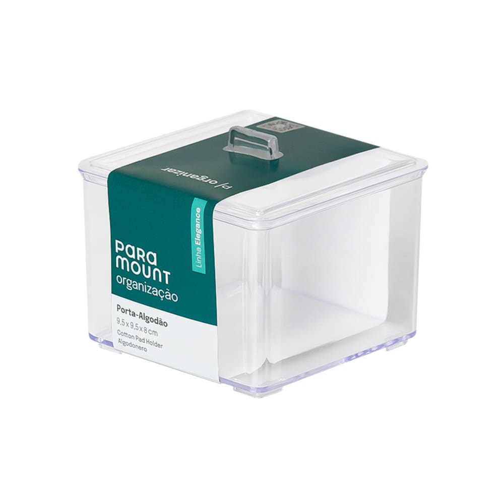 Porta Algodão Elegance Com Tampa 1200 Paramount