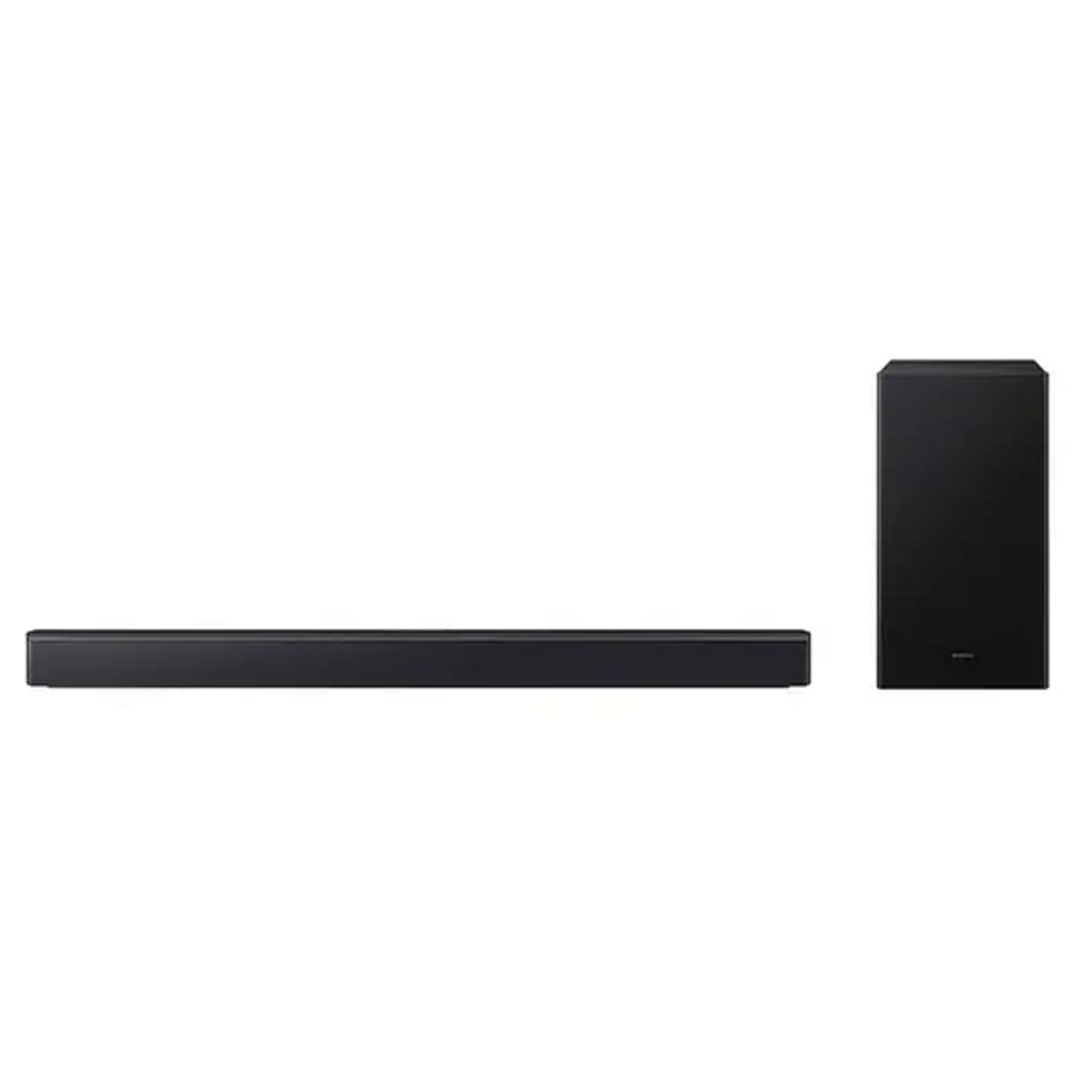 Soundbar Samsung Série B com 2.1 Canais, Subwoofer sem Fio e Conexão Bluetooth - HW-B450F