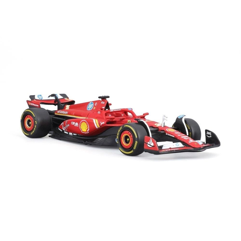 Carrinho Burago F1 1:43 Ferrari SF-24 Leclerc #16 18-36844