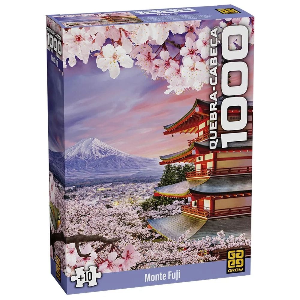 Quebra Cabeça Puzzle 1000 Peças Monte Fuji - Grow 4921