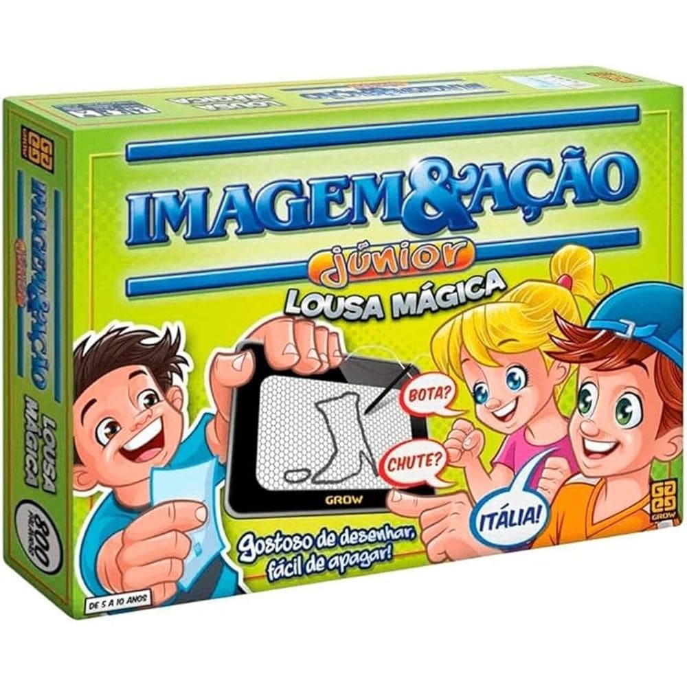Jogo Imagem E Ação Júnior Lousa Mágica - Grow 2590