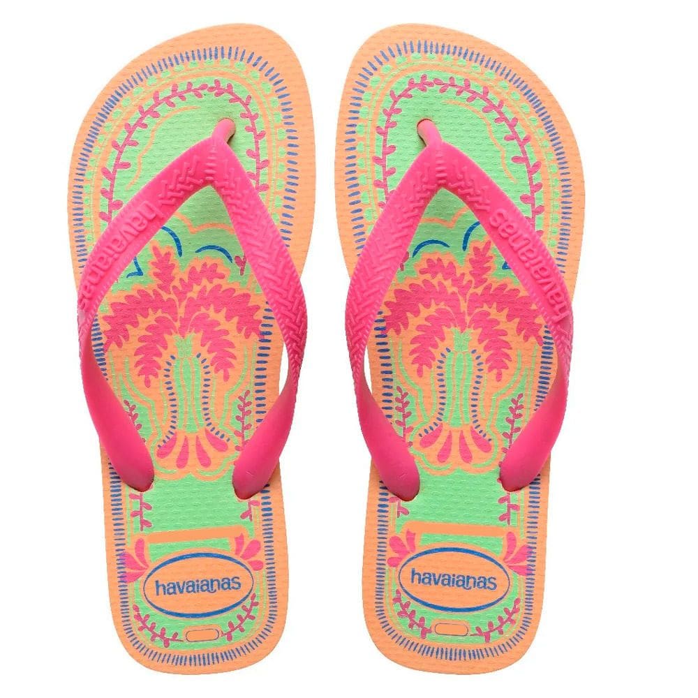 Chinelo Havaianas Top Summer Vibes Pêssego Tamanho 35/36 1 Par