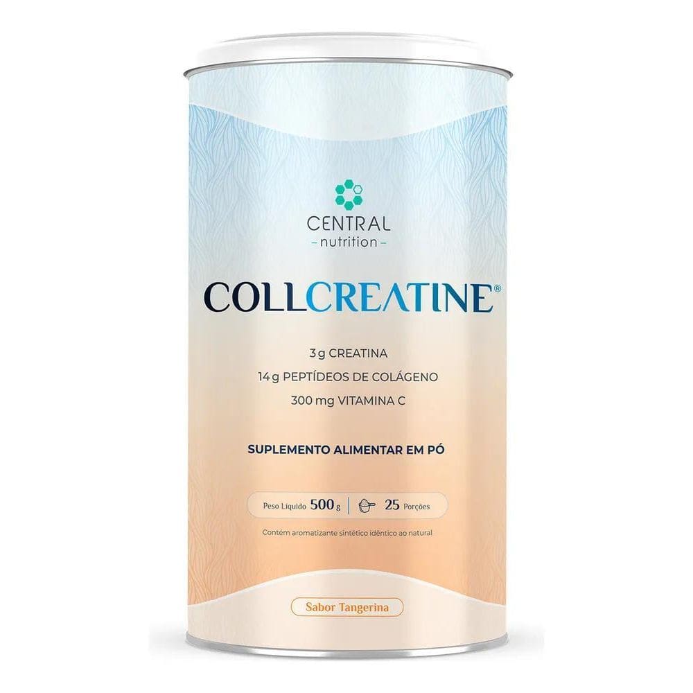 2X Collcreatine - 500G - Central Nutrition - Sabor Tangerin