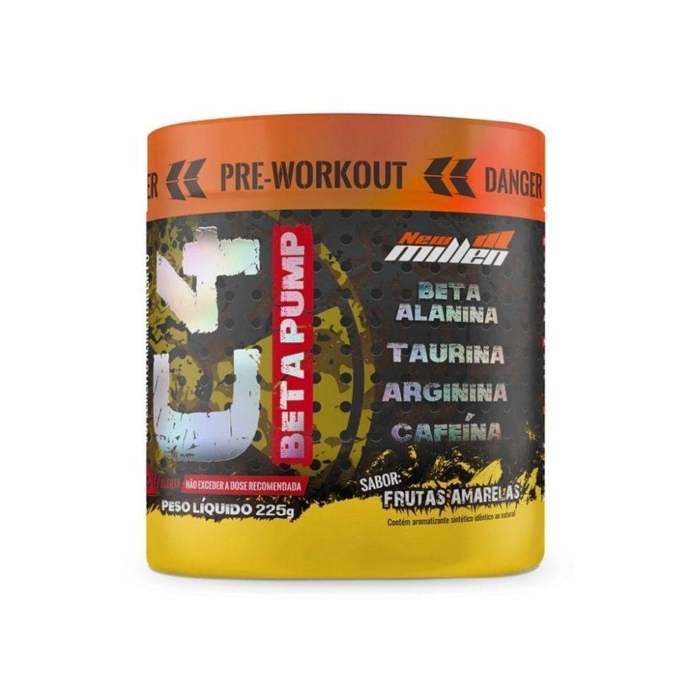C4 Beta Pump 225G - Sabor: Frutas Amarelas.
