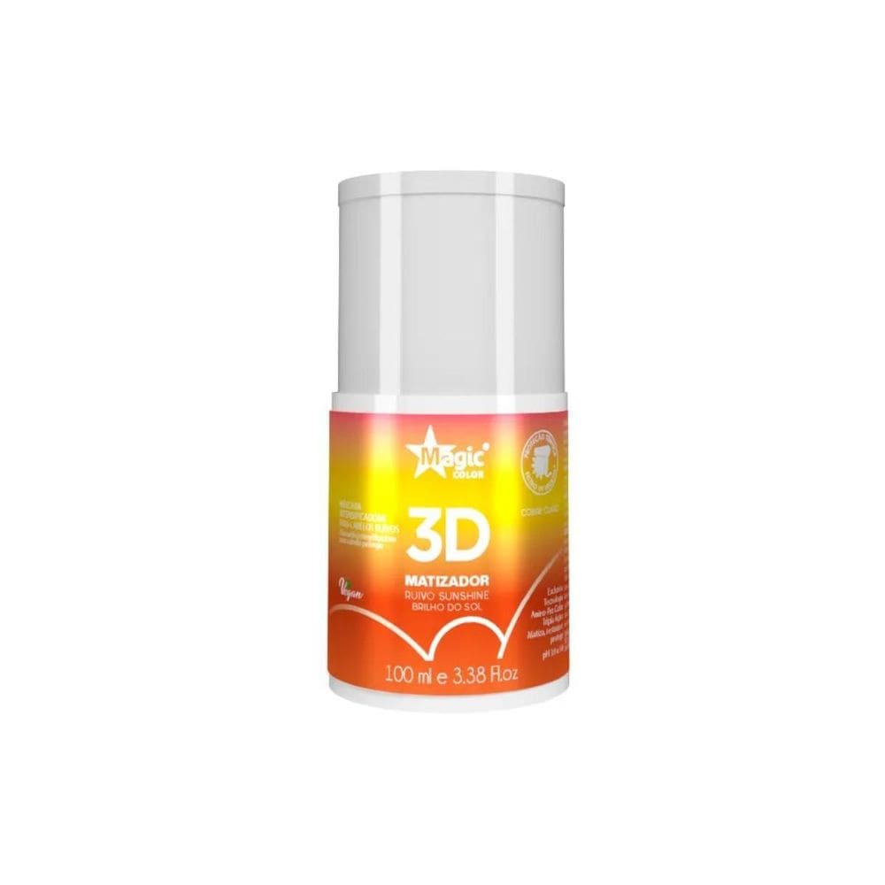 Magic Color Matizador 3D Ruivo Sunshine Cobre Claro 100Ml