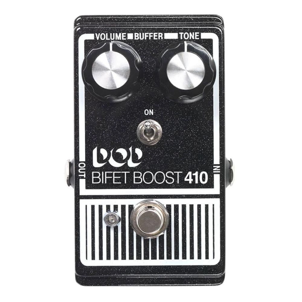 Pedal de impulso Digitech DOD410-14 BiFET com 20dB Clean Boost