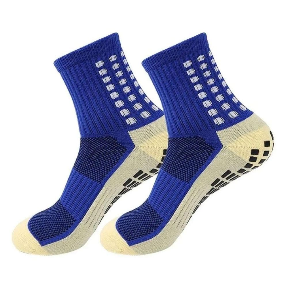 Meia Esportiva Antiderrapante Cano Médio Futebol Academia