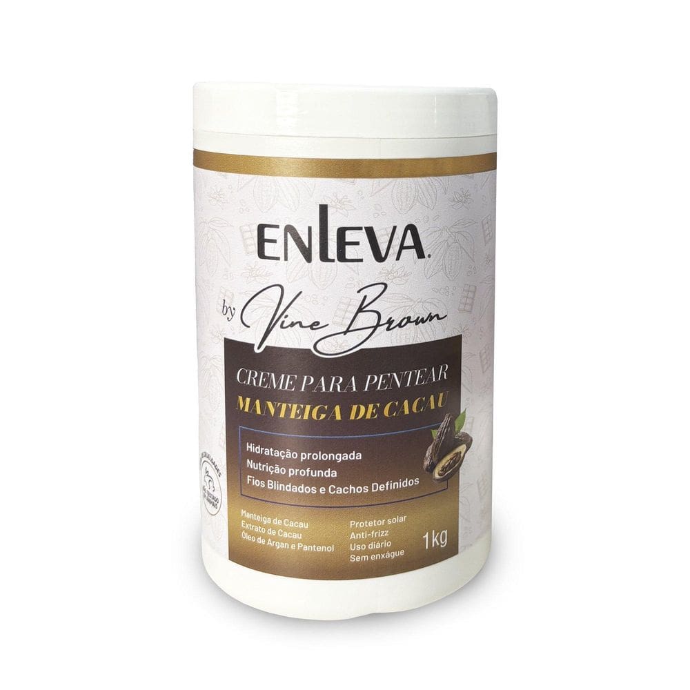 Creme Para Pentear Enleva Cacau By Vini Brown 1Kg