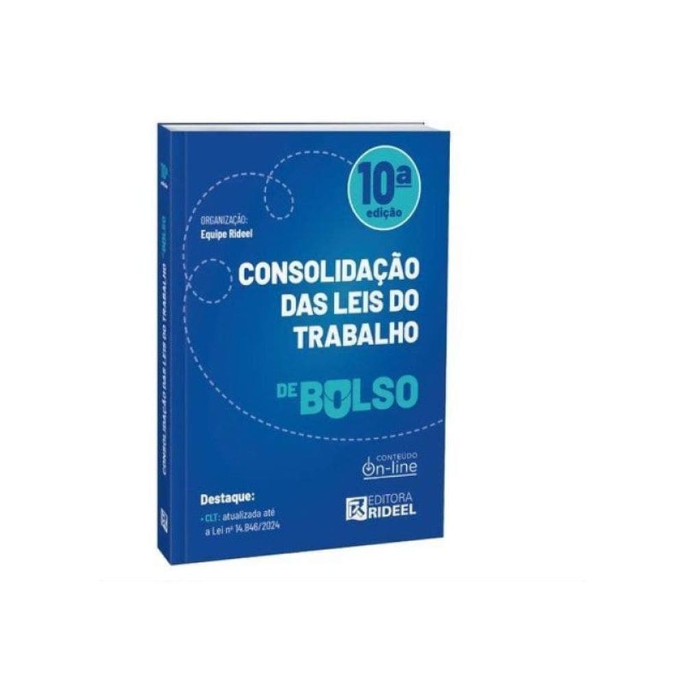 Consolidação Das Leis Do Trabalho Clt De Bolso - 2025