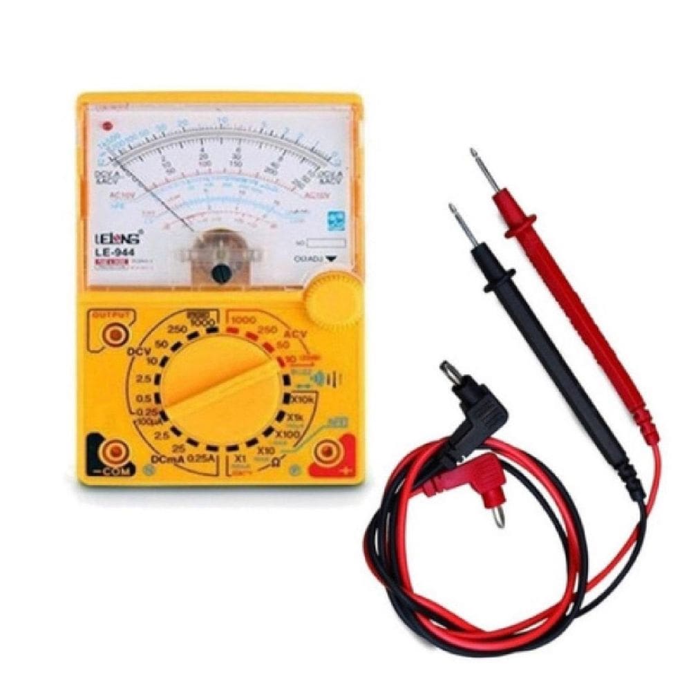 Multímetro Com Ponto De Prova Analógico Le-944