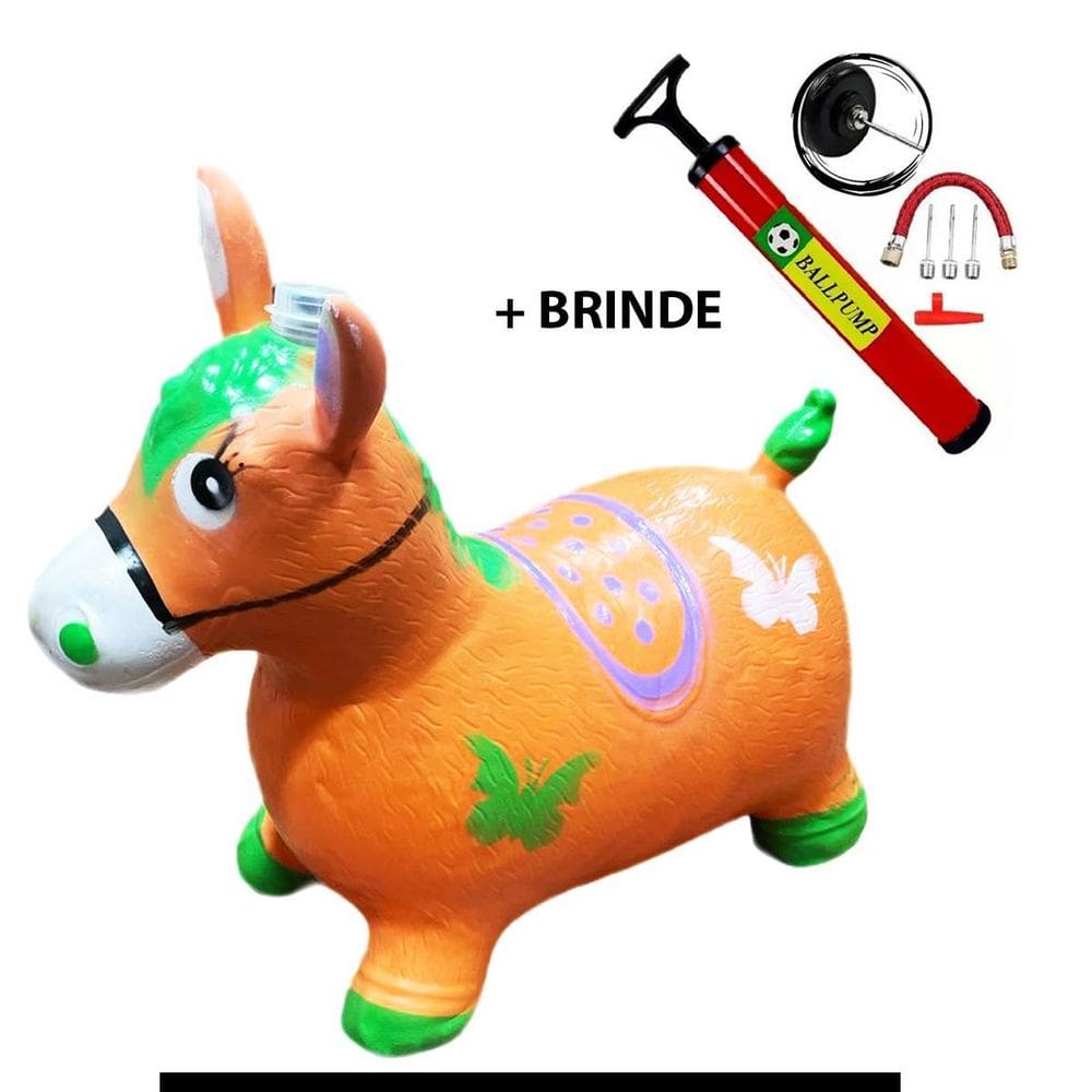 Cavalinho Upa Upa Inflavel Pocoto Brinquedo + Bomba