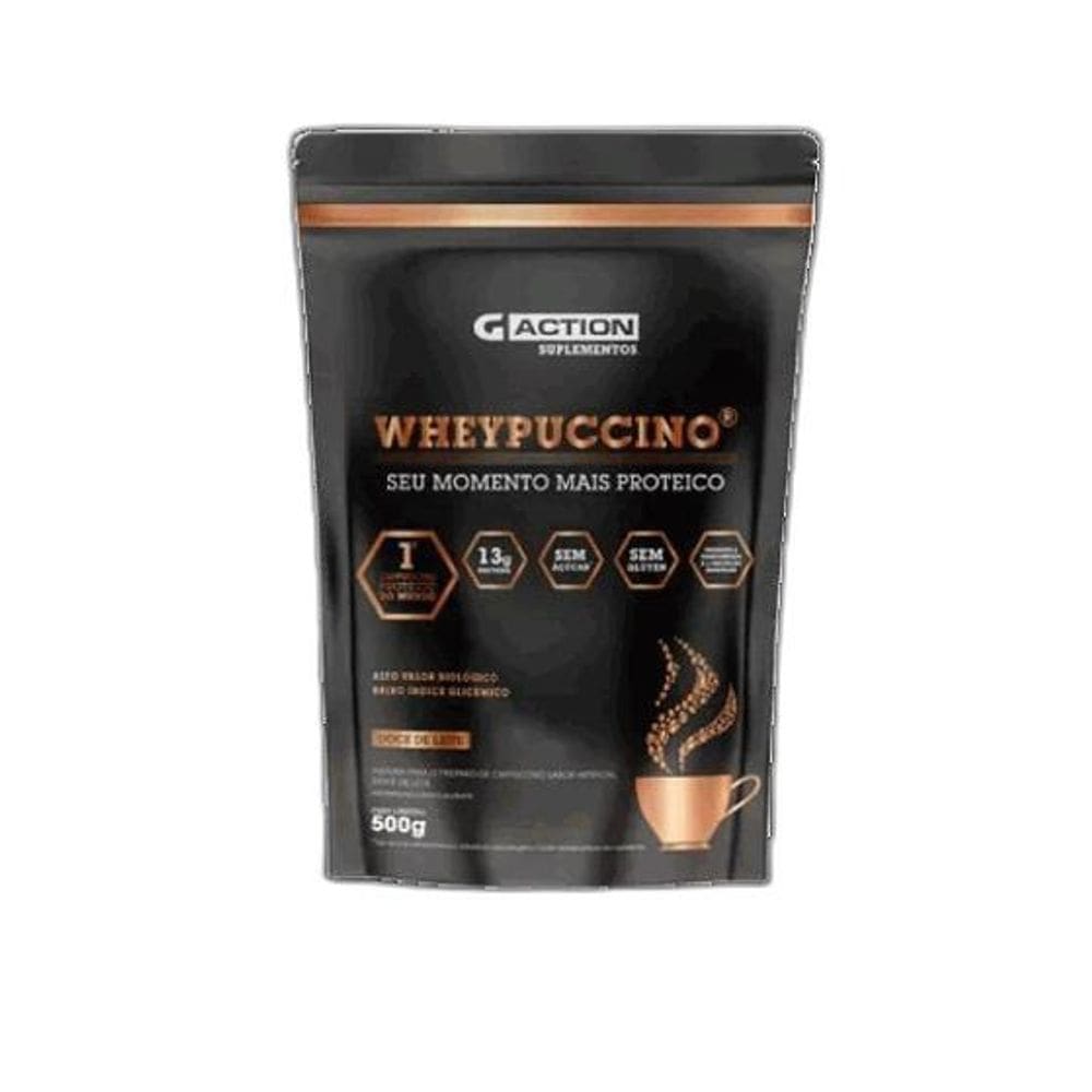 Wheypuccino Refil  500G  - Sabor: Doce De Leite