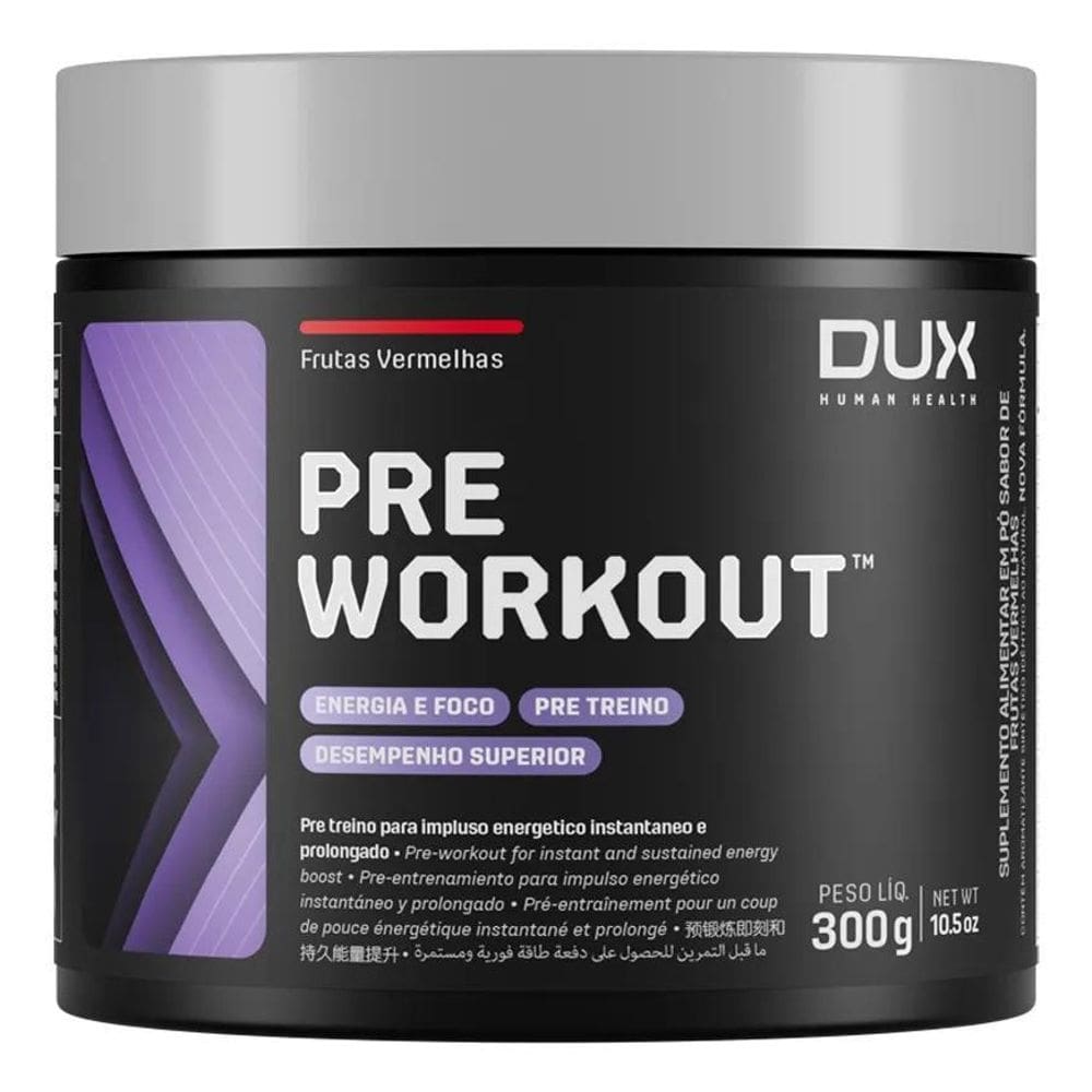 2X Pré Treino - Pre Workout Dux Nutrition 300G Sabor Mango T