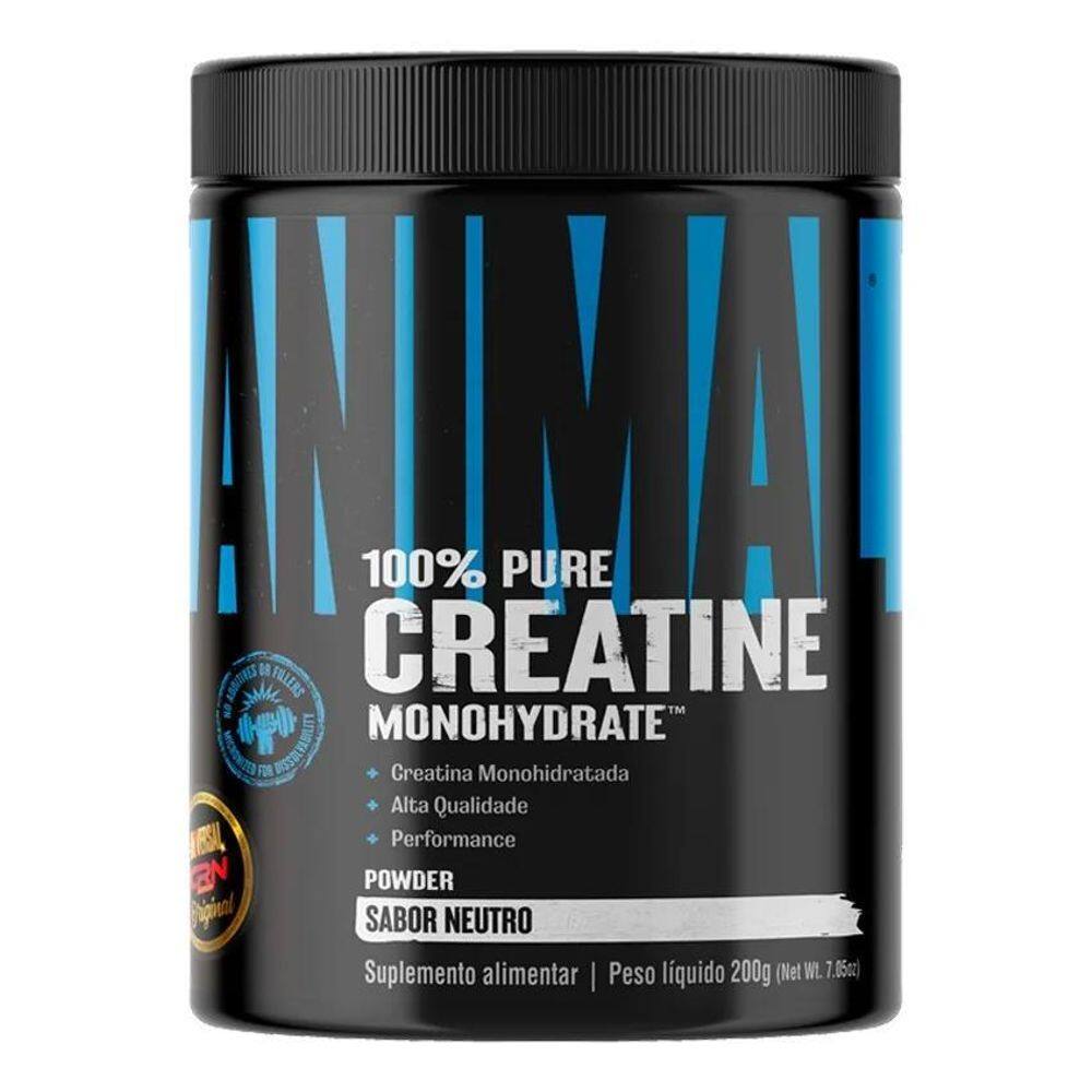 2X Creatina 200G - Universal Nutrition Sabor Sem Sabor