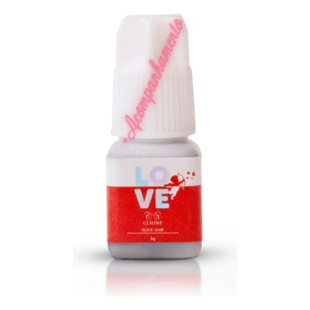 2X Cola Adesivo Clione Prime Love Para Extensão De Cílios