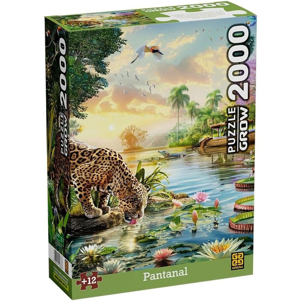 Quebra Cabeça 2000 Peças Pantanal - Grow 04686