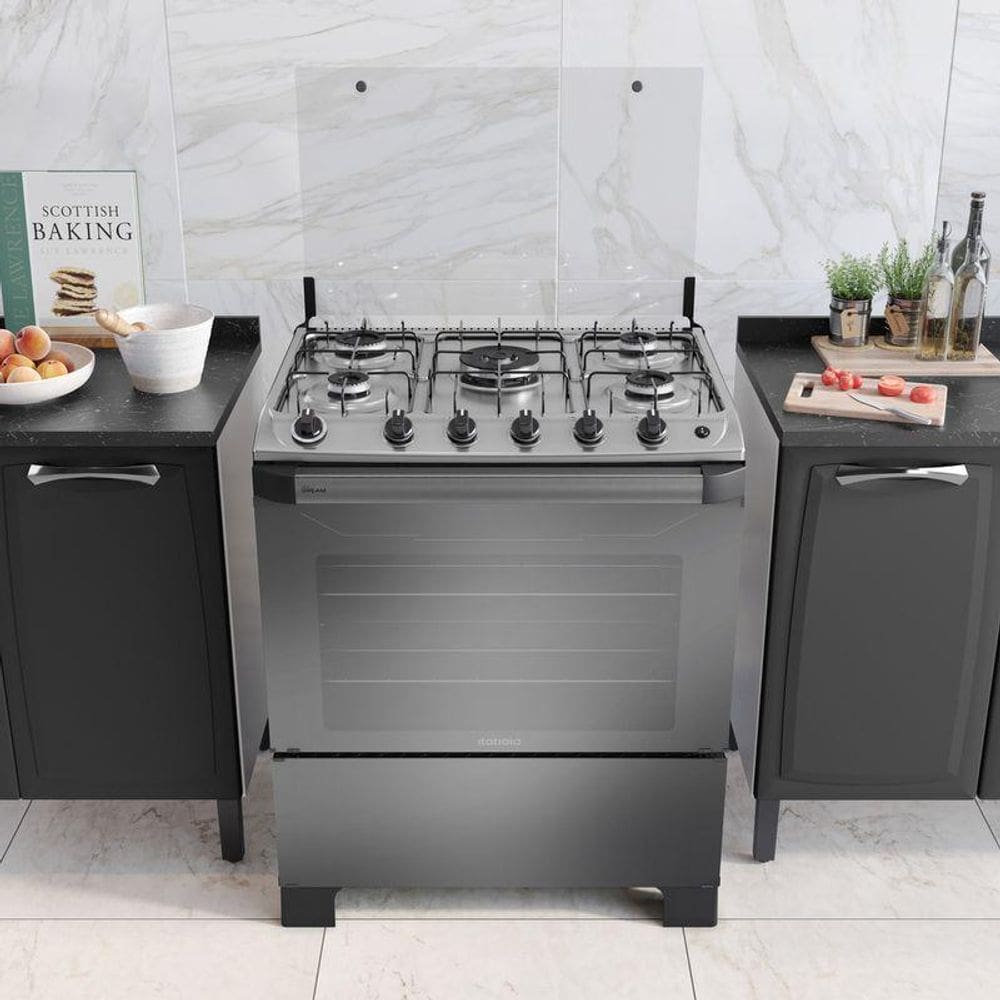 Fogão New Dream 5 Bocas - Reflecta