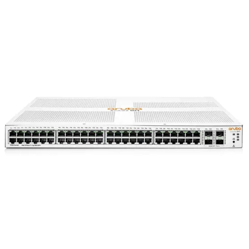 Switch HPE Aruba 1930 48G POE 4x SFP 1/10Gbe RJ45 10/100/1000Mbp, Gerenciável 370W - JL686B