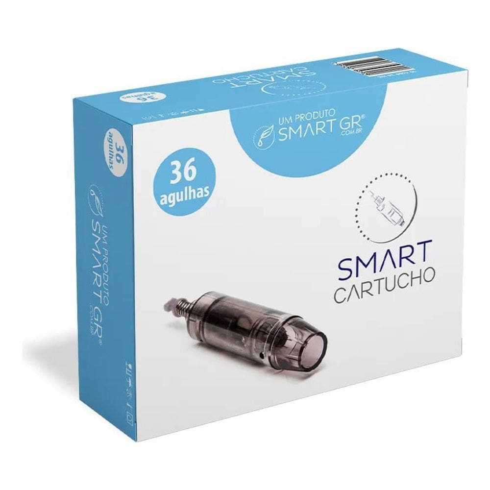 2X Cartucho Smart Pen 36 Agulhas - Caixa Com 10 Agulhas - Sm