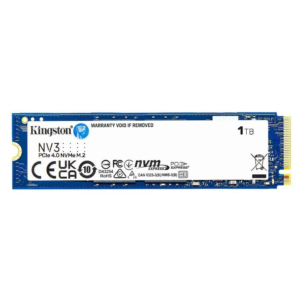 SSD M.2 Kingston NV3 1TB NVMe PCIe 4.0 - SNV3S/1000