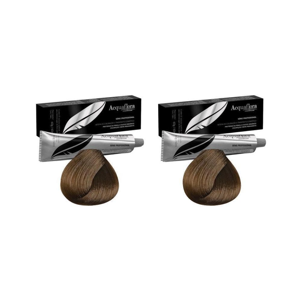 Coloraçao Acquaflora Perm 7.31 Louro Nat Bege Dourado - 2Un