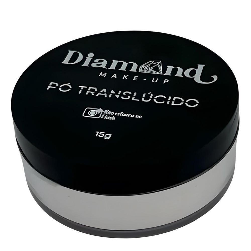 Pó Compacto Fit Me Translúcido 15 G Diamond Make Up