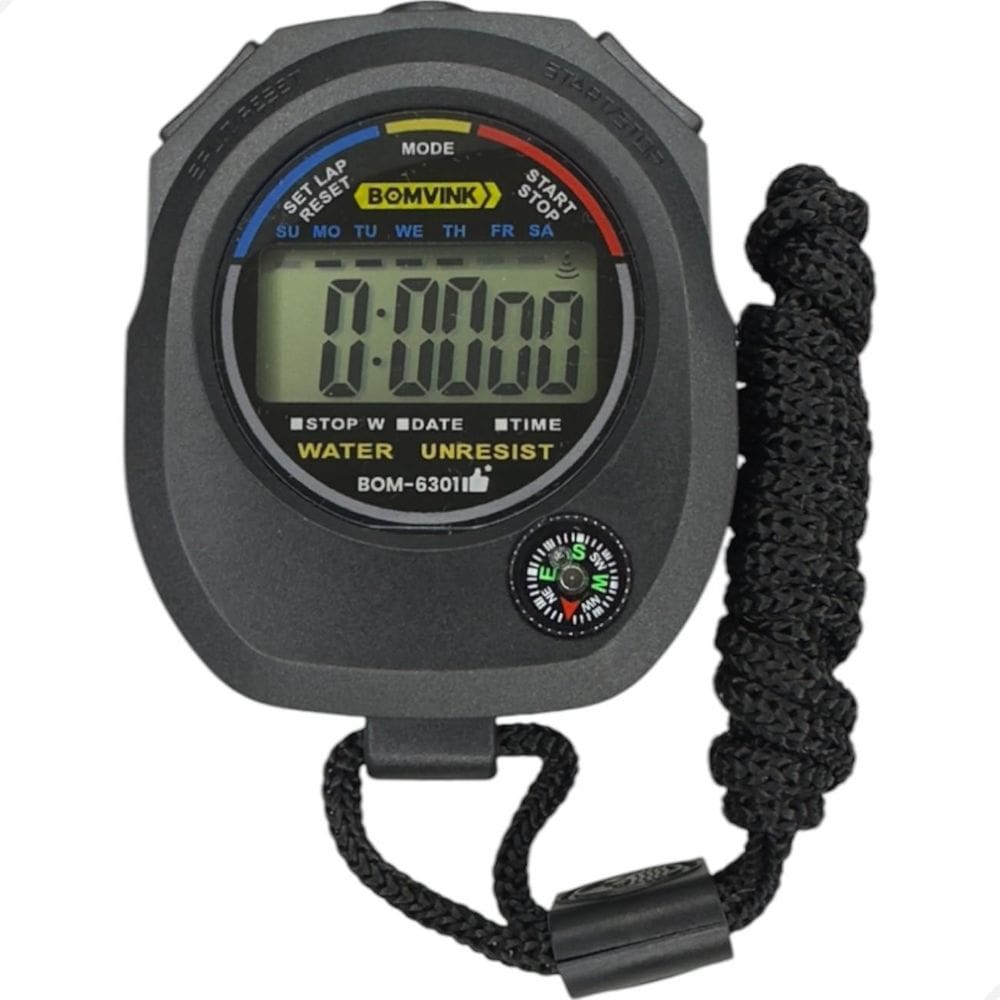 Cronômetro Digital De Mão Alarme Relógio Timer