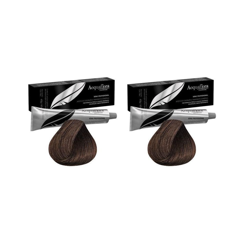 Coloraçao Acquaflora Perm 5.73 Castanho Claro Mar Dourado 2U