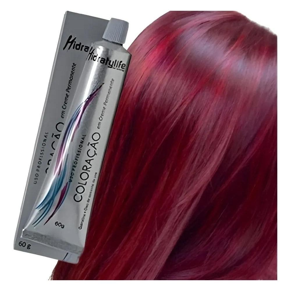 2X Tinta De Cabelo Vinho Marsala 66.26 Tintura