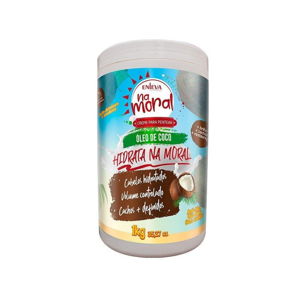 Creme De Pentear Enleva Na Moral Óleo De Coco 1Kg