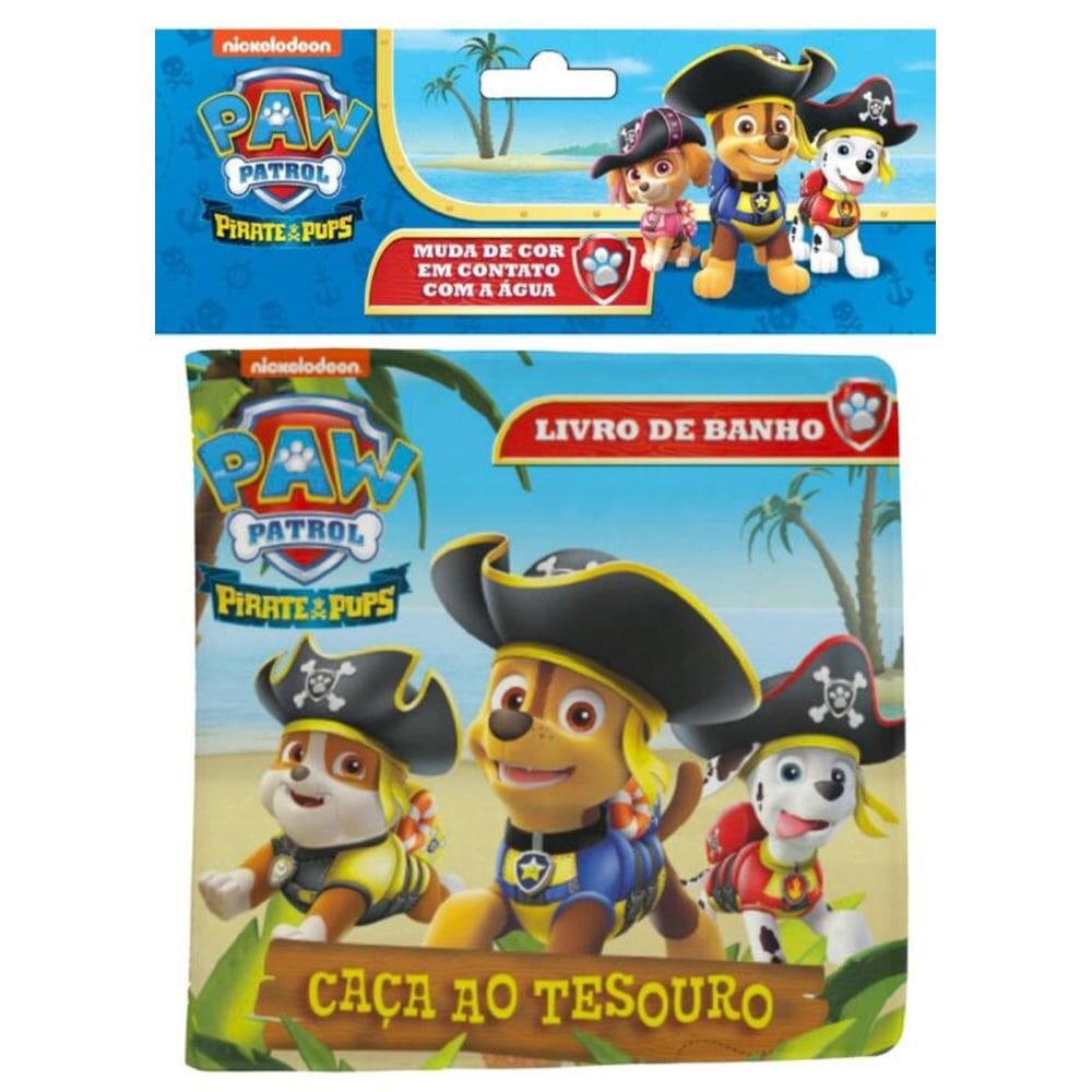 Patrulha Canina Livro de Banho